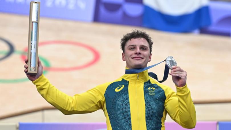 Star Olympic cyclist Matthew Richardson has blindsided Australia with his move to Great Britain. (Dave Hunt/AAP PHOTOS)