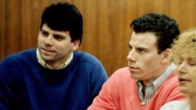 Lyle and Erik Menendez. The American brothers, aged 21 and 18, killed their wealthy parents in a salvo of shotgun blasts on this day, August 20 1989
