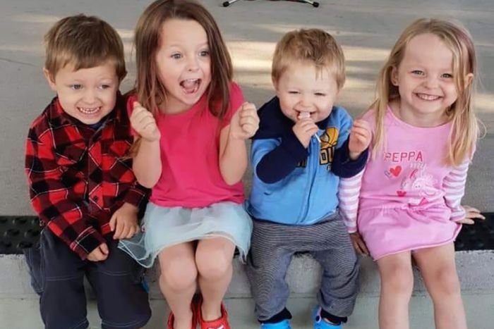 Wyatt, 4, Aaleyn, 6, Zaidok, 2, and Matilda, 5, died in the collision with a truck.