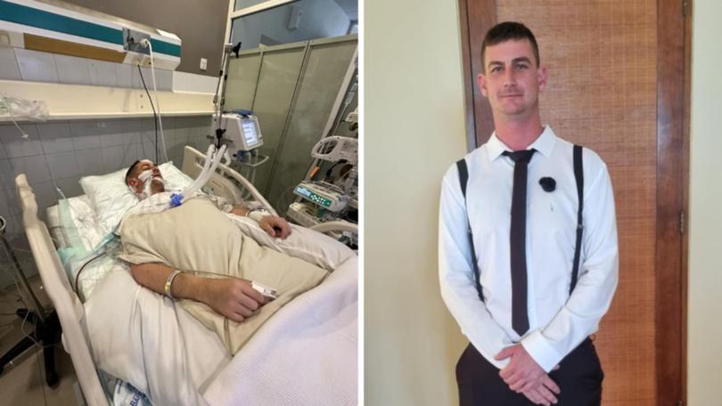 Shane Ramsey is fighting for life in hospital after a scooter crash in Bali.