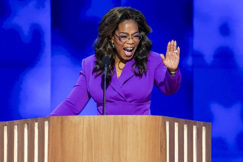 Oprah Winfrey took shots at Donald Trump. 