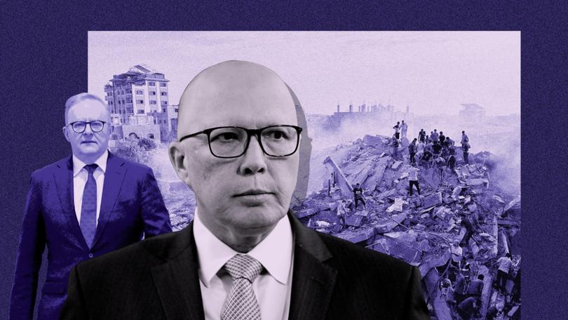 On the issue of visas for Gazan refugees, Peter Dutton is like a dog at a bone. And it’s working wonders against the Albanese government.