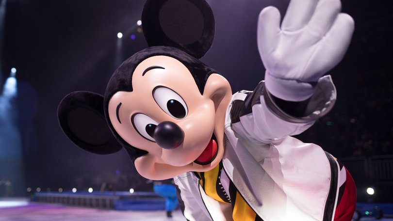 Disney On Ice presents 100 Years of Wonder.