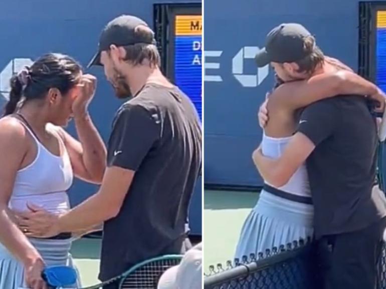 Young Aussie Destanee Aiava was emotional after qualifying for the US Open main draw.