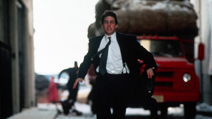 Tom Cruise running in The Firm.