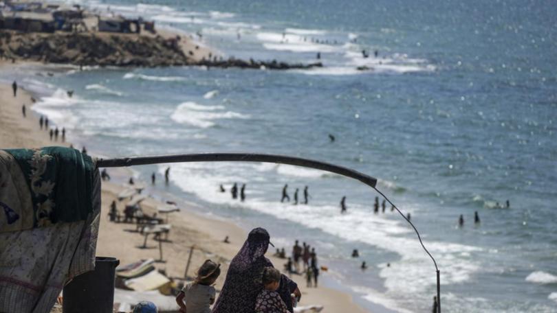 Aid workers say most residents in Gaza have been displaced by Israeli evacuation orders.