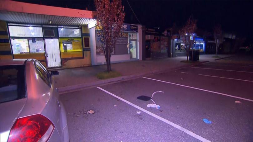 A man was stabbed during an alleged carjacking in Melbourne’s southeast on Sunday night.