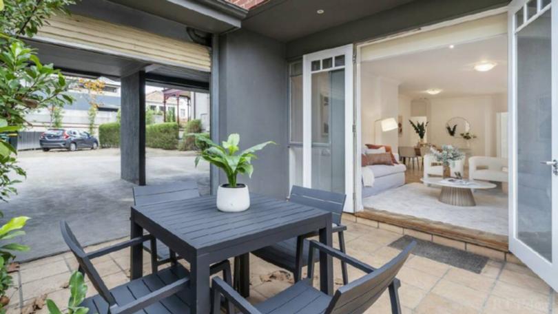 A courtyard apartment in the   Melbourne suburb of Elwood.