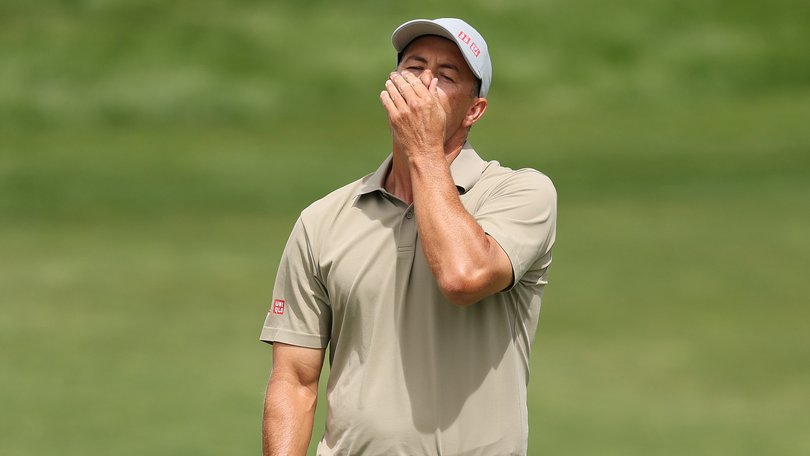 Adam Scott fell painfully short of his first PGA title in four years overnight.