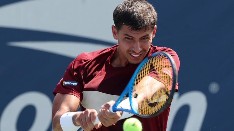 Alexei Popyrin has won his first US Open match.