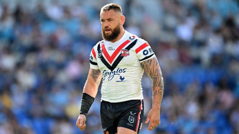 Roosters veteran Jared Waerea-Hargreaves has taken an early guilty plea for a high tackle. (Dave Hunt/AAP PHOTOS)