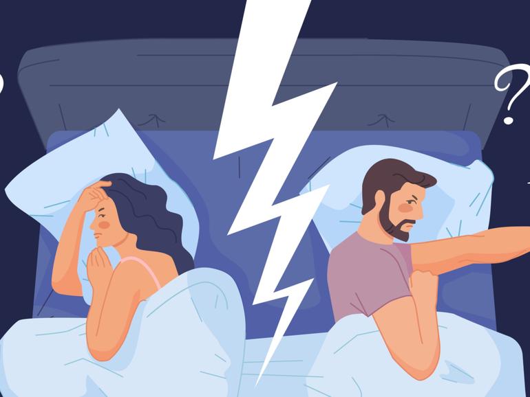 A sleep divorce is not as drastic as it sounds.