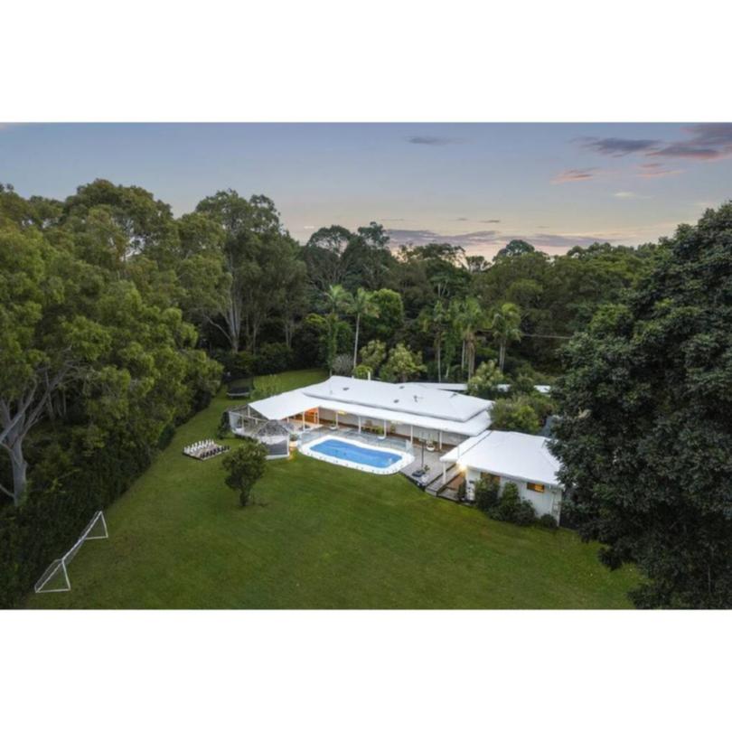 Natalie Bassingthwaighte is selling the Byron Bay acreage she shared with her ex-husband, Cameron McGlinchey, for $3 million to $3.25 million. Picture supplied