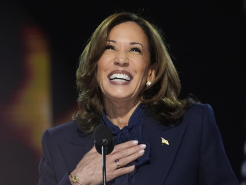 Democratic presidential nominee Vice President Kamala Harris