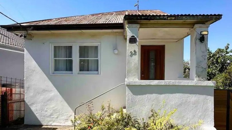 The famous "half-house" in Warrawong has been renovated.