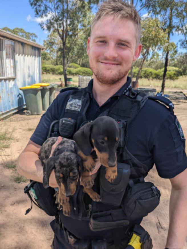 Queensland Police Service It is with a heavy heart we confirm the deaths of Constable Matthew Arnold and Constable Rachel McCrow. 
Their lives were cut tragically short in the line of duty at Wieambilla yesterday. 
With Honour They Served.