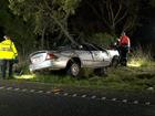 A 47-year-old Aldinga Beach man has died in a crash, when he smashed into a tree in Myponga.