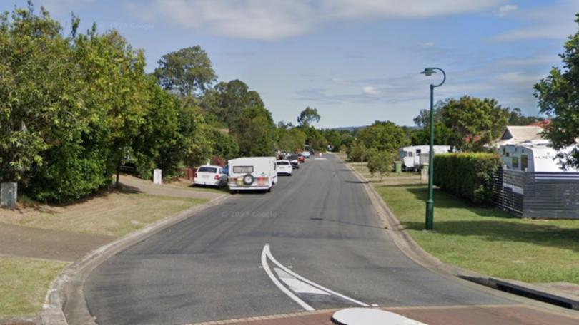 A man has been rushed to hospital after being shot multiple times in a terrifying home invasion.