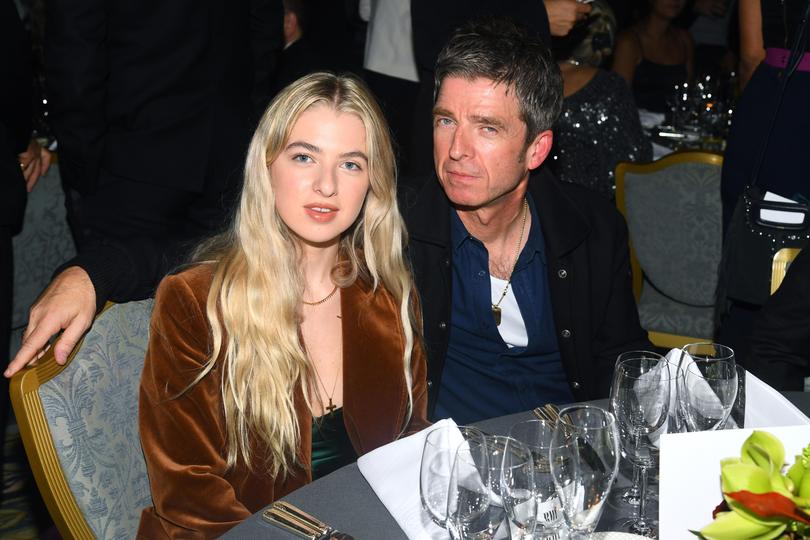 Noel and Anais Gallagher at the 2019 BMI London Awards in London.