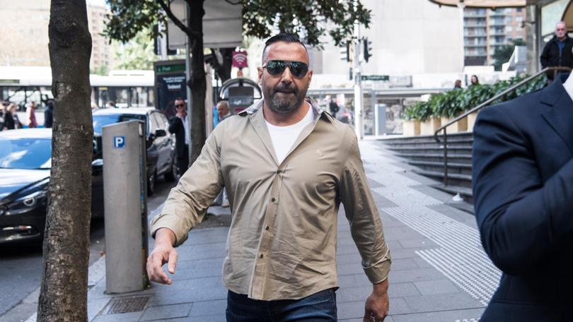 Angelo Pandeli outside court in Sydney back in 2017.