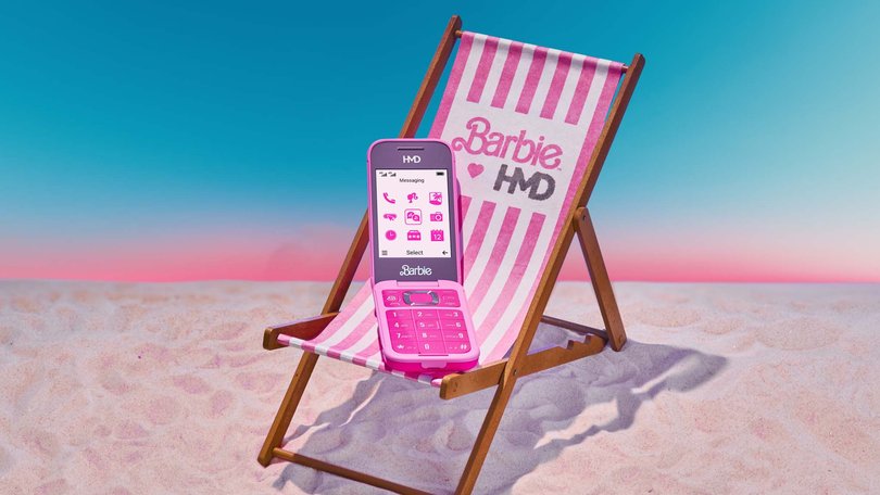 The HMD Barbie Phone has gone on sale for £99, offering support for calls and texts, but no social media access, and comes with digital well-being tips and replaceable covers, as well as a basic camera. 