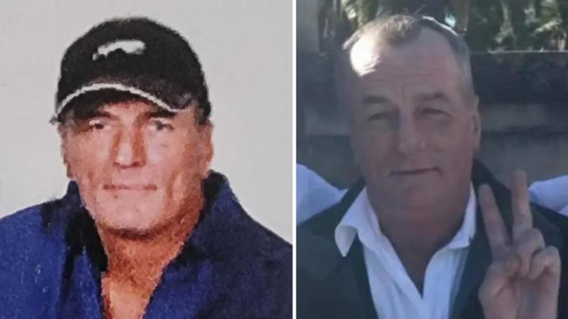 The body of Malcolm Bridge was found in a creek with injuries to the face and hands. (HANDOUT/NSW POLICE)