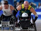 Chris Bond has scored 12 tries but Australia tasted an opening-round wheelchair rugby loss in Paris. (Jeff Crowe/AAP PHOTOS)