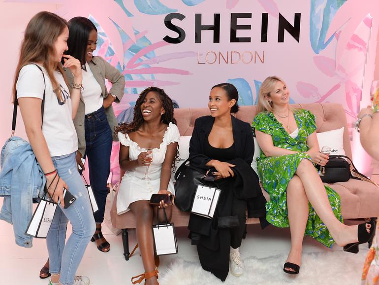 Guests attend SHEIN Summer Pop Up Preview Evening in London. 