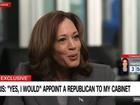 The first except of Kamala Harris's highly first interview with CNN has been released.