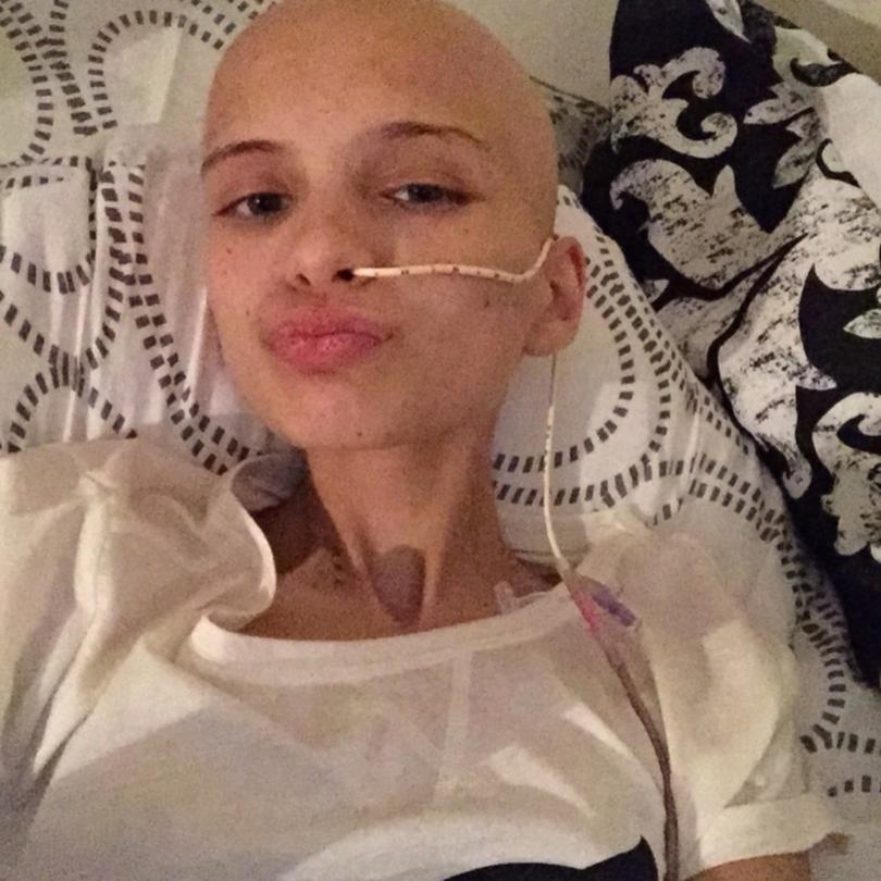 Ellie Waters, a medical student at Keele University, was diagnosed with alveolar rhabdomyosarcoma aged 14. @tyacancerorg