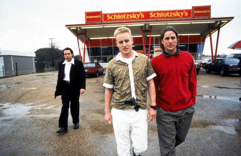 Bottle Rocket was the feature debut for director Wes Anderson and brothers Owen and Luke Wilson