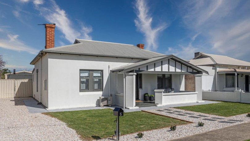 The heritage home in Hendon in Adelaide.