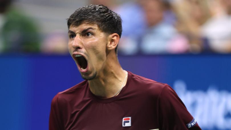 Alexei Popyrin’s US Open run ended in a fourth-round defeat by Frances Tiafoe. 