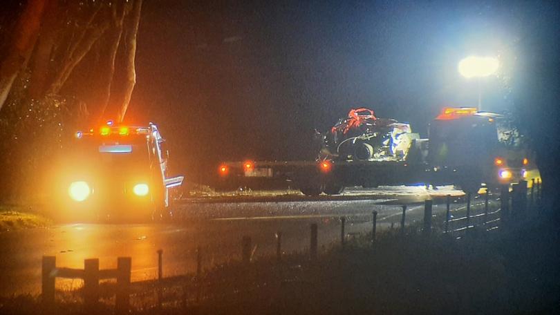 An 18-year-old has been killed in a horrific crash south of Perth after being ejected from a vehicle and being hit by another driver. 