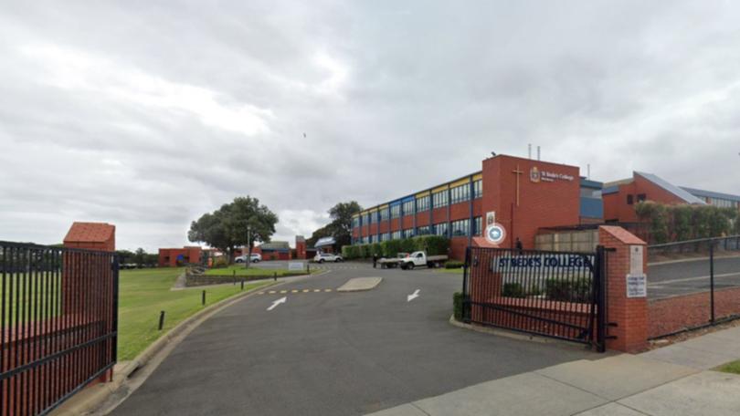 St Bede's College in Mentone was locked down after receiving advice from police.