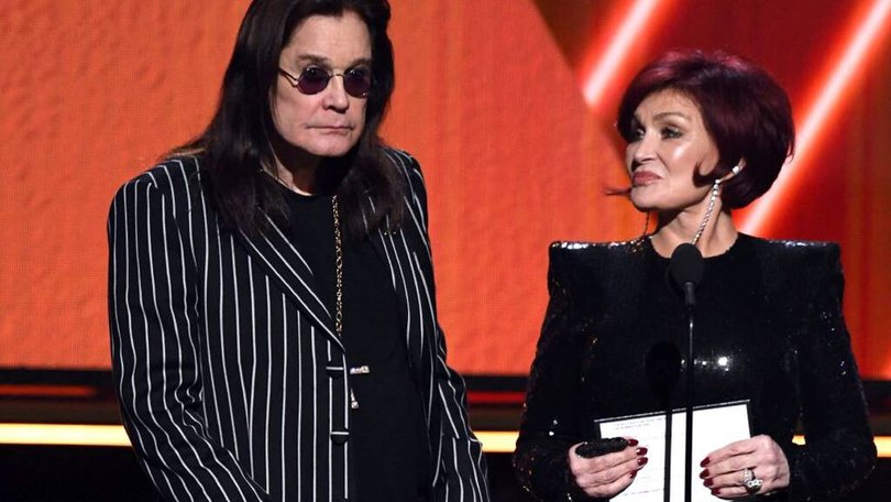 Rock 'n' roll rebel Ozzy and Sharon Osbourne.