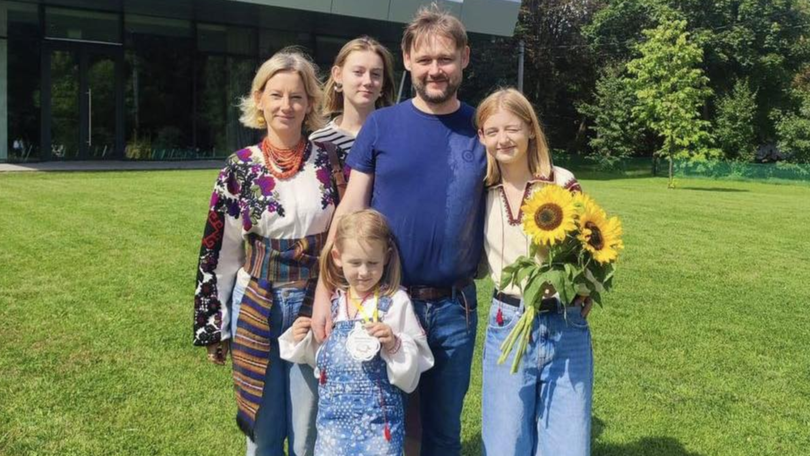 Yaroslav Bazylevych is the only remaining member of the family of five.