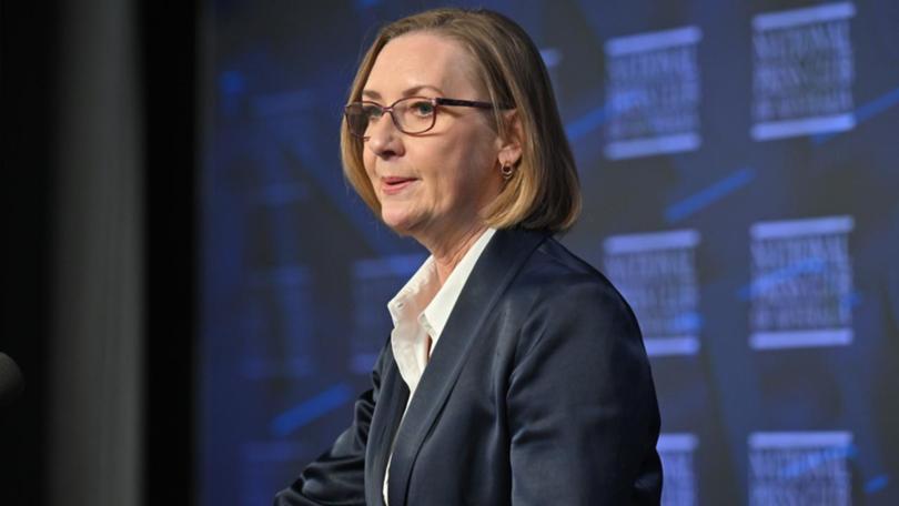 Federal housing council boss Susan Lloyd-Hurwitz addressed the National Press Club.