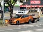 Mako Shanks’ car was stolen from the Grand Plaza car park at Browns Plains by a man impersonating a tow truck driver on Tuesday