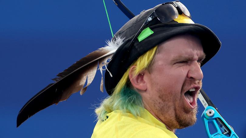 Australian para-archer Taymon Kenton-Smith has won hearts and mind, if not gold, in Paris.