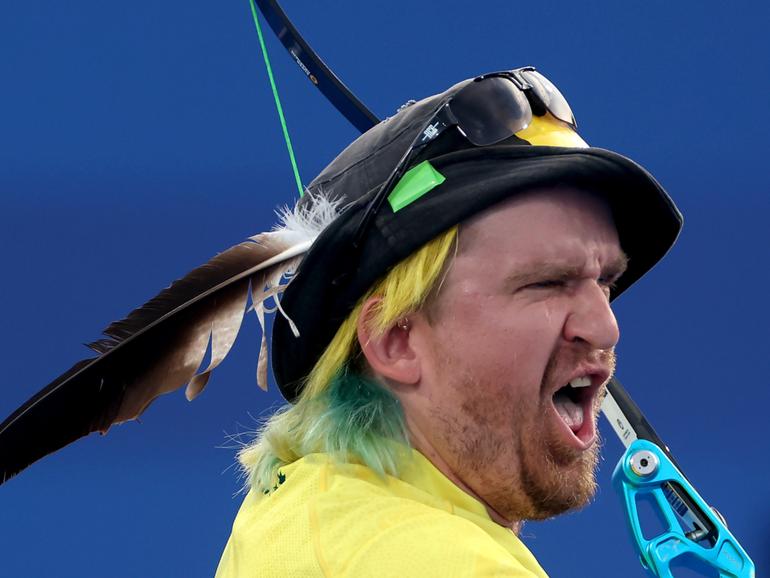 Australian para-archer Taymon Kenton-Smith has won hearts and mind, if not gold, in Paris.