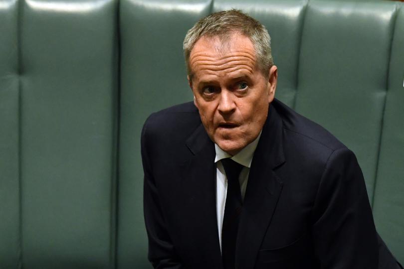 CANBERRA, AUSTRALIA - JUNE 16: Former leader of the opposition Bill Shorten during Question Time in the House of Representatives at Parliament House on June 16, 2020 in Canberra, Australia. Three Victorian Labor MPs have resigned amid corruption and branch stacking allegations following an investigation by The Age newspaper and 60 minutes which aired on Sunday night. (Photo by Sam Mooy/Getty Images)