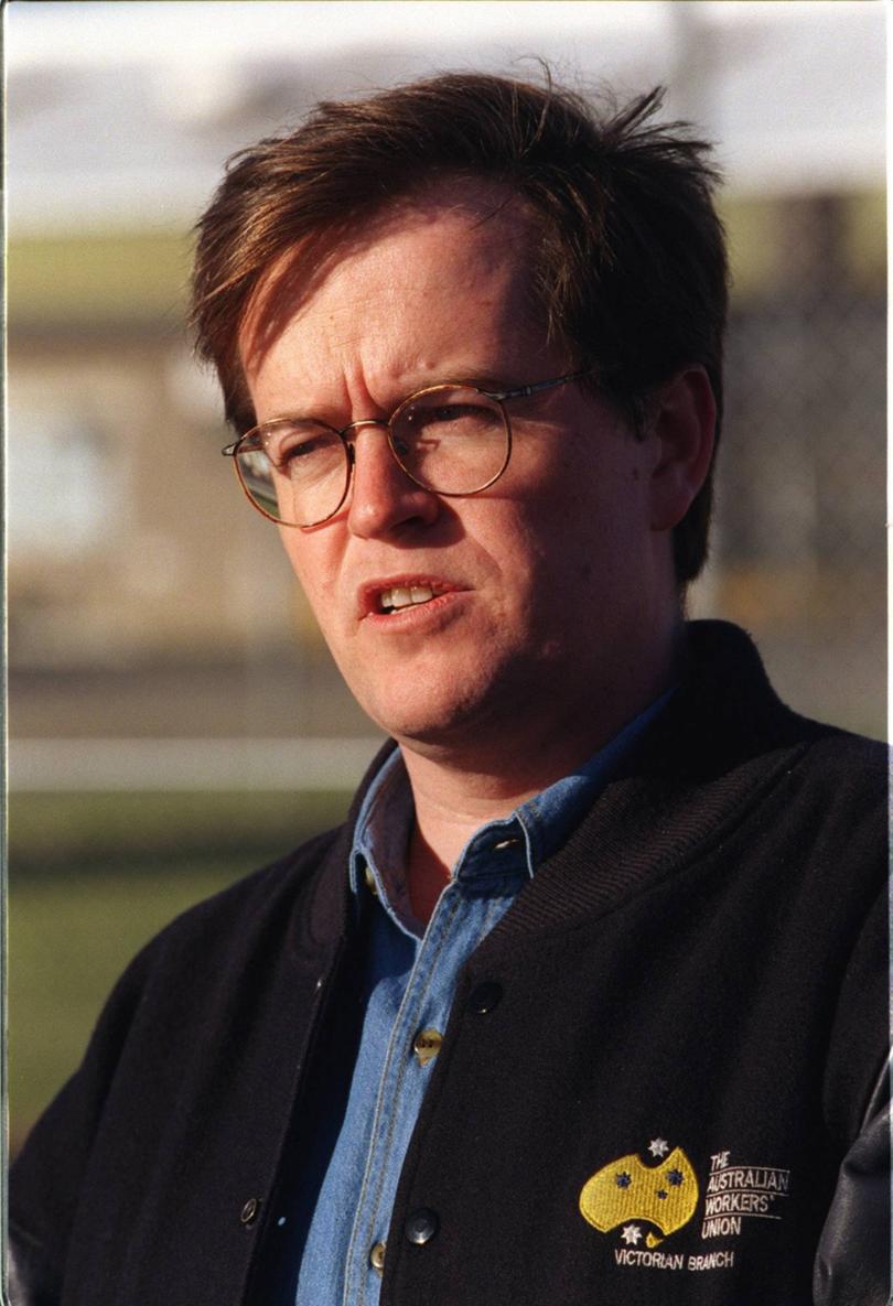 Bill Shorten back in 1999.