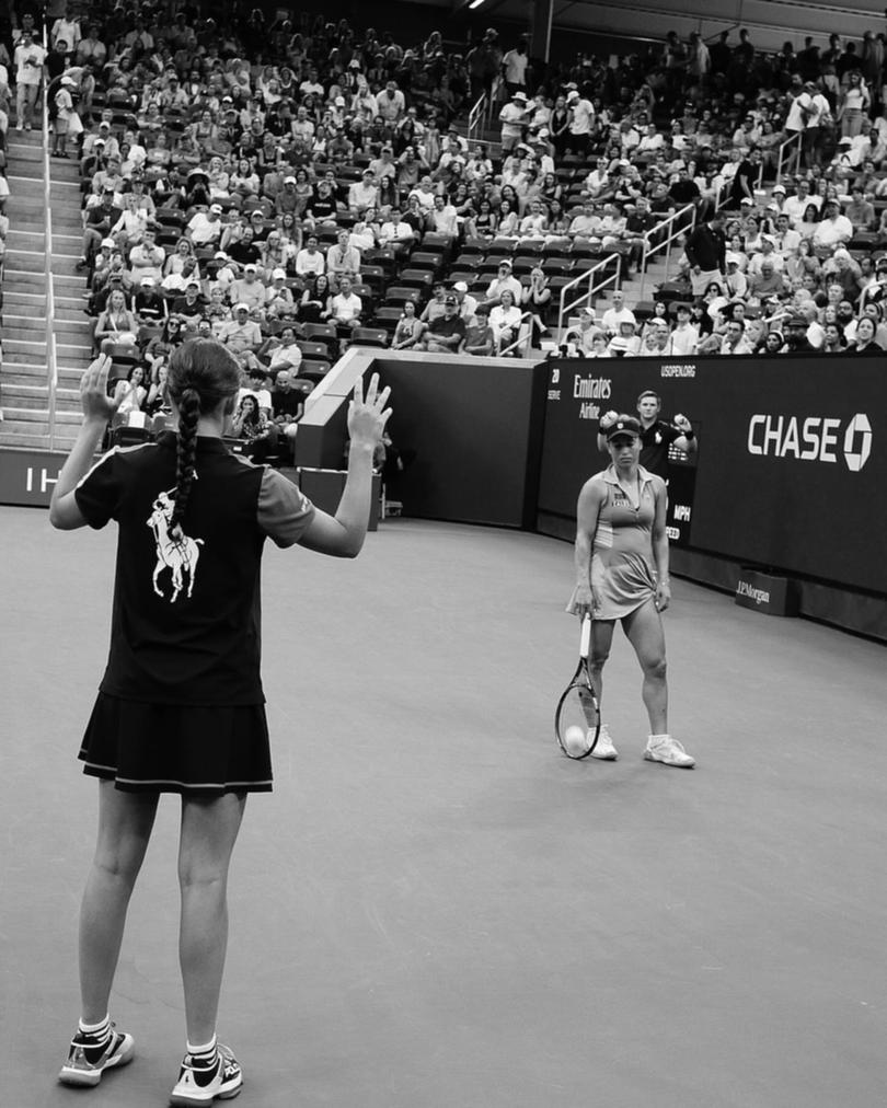 Putintseva released a new angle of the incident. 