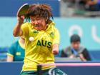 QianYang is eyeing an Olympic bow after winning Paralympic gold for Australia in Paris. (Greg Smith/AAP PHOTOS)