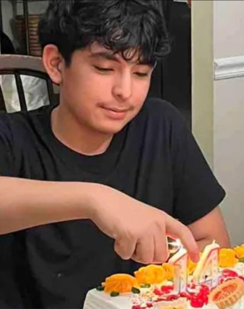 Christian Angulo, 14, also died of gunshot wounds.  