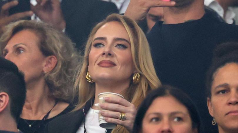 Adele at the UEFA EURO 2024 semi-finals