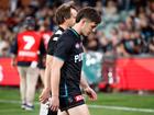 Port will know the extent of Zak Butters’ injury later on Friday after the star was hospitalised.