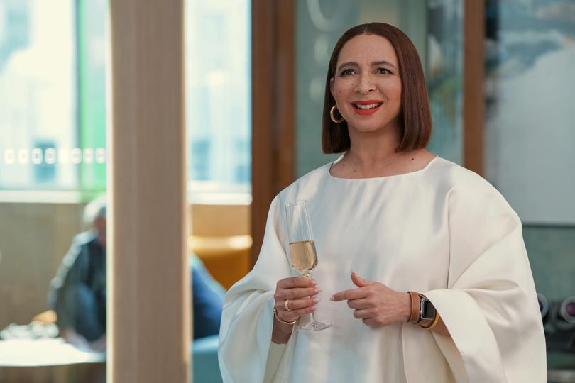 Maya Rudolph in the second season of Loot.