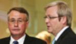 As treasurer Wayne Swan did not live up to the expectations of his colleagues, former Australian prime minister Kevin Rudd claims.